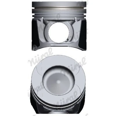 Bilde av NÜRAL 87 422000 10 Motorstempel 84 med kjølekanal, kolberingbærer, for trapesstempelstang OPEL: Vivaro A Combi