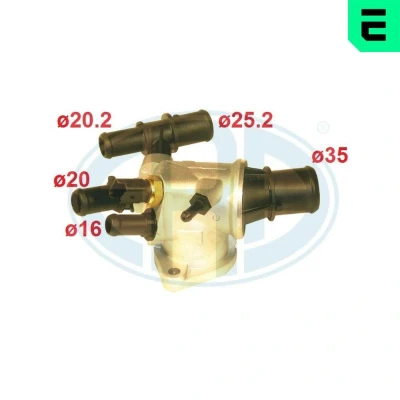 Bilde av ERA 350020 Termostat 88 med tetning sensor Metall kapsling ALFA ROMEO: 166, 156 Sportwagon