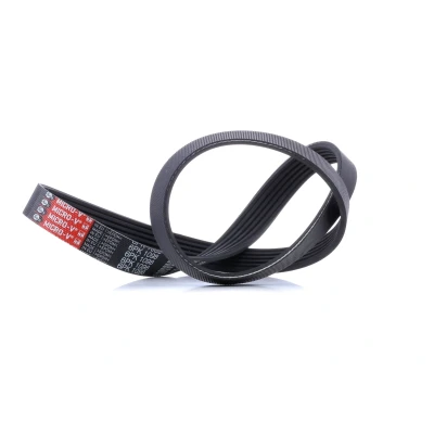 Bilde av GATES 6PK1098 Kileribberem 1098 6 Polyester, EPDM (etyl propylen dien gummi) FleetRunner Micro V VOLKSWAGEN: Caddy 3, Golf 5, Polo IV Hatchback