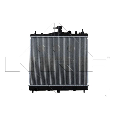 Bilde av NRF 58187 Radiator Aluminium 448 380 16 med tetningsring Kjøleribber loddet NISSAN: Note I