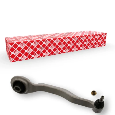 Bilde av FEBI BILSTEIN 21444 Bærebru med sikringsmutter støtte / styreledd, lager framaksel høyre, nede, foran Casterstag Aluminium 19