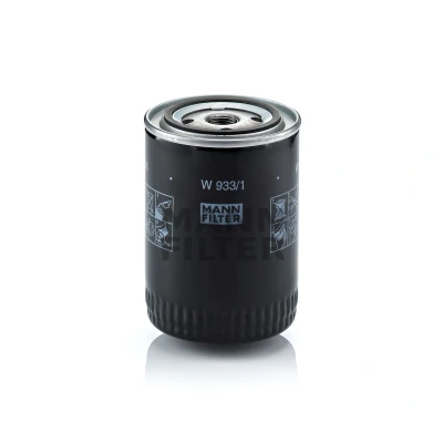 Bilde av MANN FILTER W 933/1 Oljefilter 3/4 16 UNF med en retursperreventil Påskruingsfilter NISSAN: Bluebird Sedan, Pick Up, Patrol GR 5 SUV