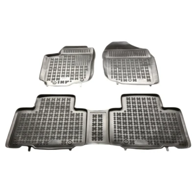 Bilde av REZAW PLAST 201425 Gulvmatte sett gummi foran og bak 3 svart Skreddersydd TOYOTA: RAV4 IV SUV
