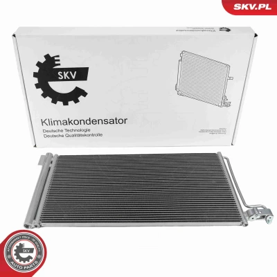 Bilde av Kondensator, klimaanlegg Esen skv 86SKV348 ford OE 1684204, 1769313, 2010987