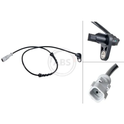 Bilde av Sensor, hjulturtall, Venstre bakaksel, renault twingo ii, skåp/halvkombi 479005139R, 8200457357