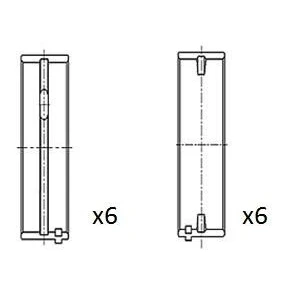 Bilde av Veivaksellager FAI AutoParts BM1062 STD