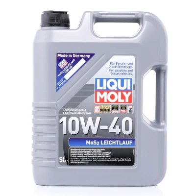 Bilde av Liqui Moly МoS2 Leichtlauf 10W 40 5l Motorolje 2184 BMW: 5 Touring, X5, 3 MERCEDES BENZ: E Klasse T modell, Sedan, C modell