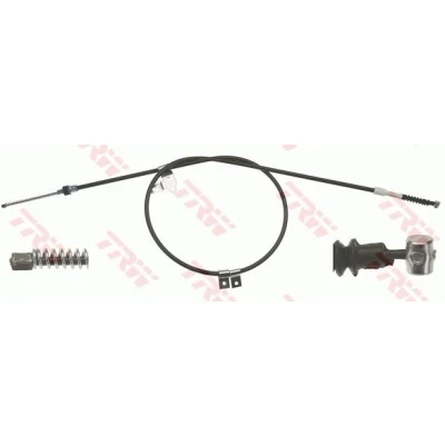 Bilde av TRW GCH563 Bremsekabel 1698, 1453 Skivebrems TOYOTA: Corolla IX Hatchback, Station Wagon