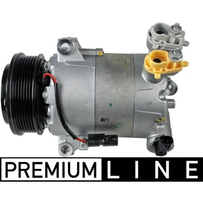Bilde av MAHLE ORIGINAL ACP 1206 000P Kompressor 7VS16ec 12 PAG 46 YF R 1234yf, 134a uten oljeutslippsskrue VOLVO: XC70 II Stasjonsvogn, V70 3, V60 I