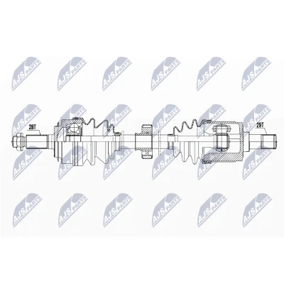 Bilde av Drivaksel, Framaksel venstre, honda accord vii, tourer 44306 SEF E00
