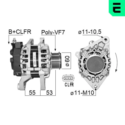 Bilde av Dynamo, hyundai,kia, 37300 2B750