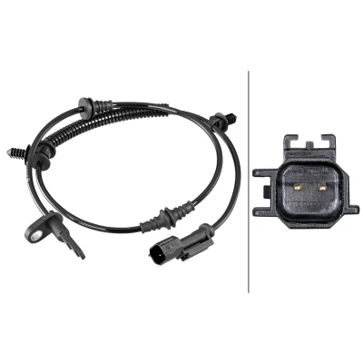 Bilde av HELLA 6PU 358 218 981 ABS Sensor med klammer Hall prinsipp 2 790