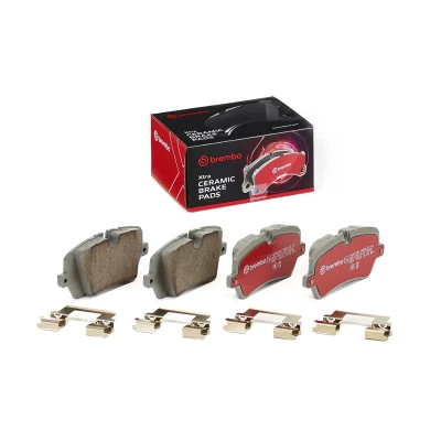 Bilde av BREMBO P44021NX Bremseklosser klargjort for slitasjeindikator LAND ROVER: Discovery 5, Range Rover 4, Sport