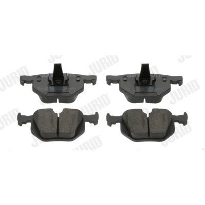 Bilde av Jurid 573228JC Bremseklosser White Low Dust keramikk klargjort for slitasjeindikator BMW: 7