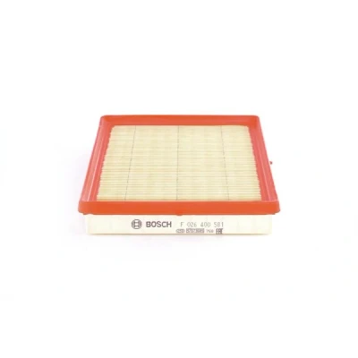Bilde av BOSCH F 026 400 581 Luftfilter 36 192 206 Filterinnsats VOLKSWAGEN: Golf 7, CADDY 4 Kasten, 7 Variant, SKODA: Octavia 3 Combi, Yeti