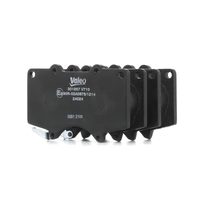 Bilde av VALEO 301857 Bremseklosser FIRST framaksel inkl. slitasjevarselkontakt uten antiskrike blikk TOYOTA: Land Cruiser Prado 120, Hilux VIII Pick up