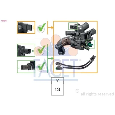 Bilde av Termostat FACET 7.8927K