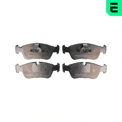 Bilde av OPTIMAL BP 10283 Bremseklosser framaksel klargjort for slitasjeindikator, ekskl. slitasjevarselkontakt BMW: 3 Sedan, Touring, Coupé
