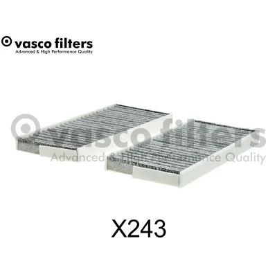 Bilde av DAVID VASCO X243 Kupéfilter Karbonfilter 108 239 20 RENAULT: Kangoo II Express, MASTER 3 Kasten, 3, MERCEDES BENZ: Citan Van, Mixto