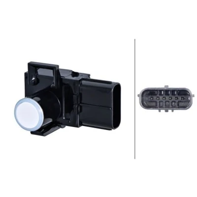 Bilde av HELLA 6PX 358 270 131 Parkeringssensorer hvit TOYOTA: Land Cruiser Prado 150