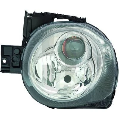 Bilde av DIEDERICHS 6075180 Frontlykter høyre H11/HB3 uten motor for høydejustering hovedlys
