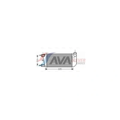 Bilde av PRASCO FTA4352 Ladeluftkjøler