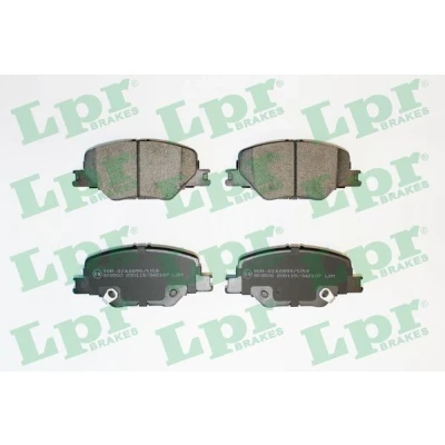 Bilde av LPR 05P2107 Bremseklosser OPEL: Insignia B Sports Tourer, Grand Sport