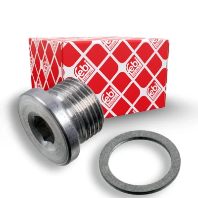 Bilde av FEBI BILSTEIN 175069 Oljeplugg Aluminium 8 med tetningsring PORSCHE: Cayenne, 944 Coupé, 911 Coupé