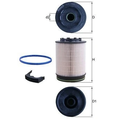 Bilde av Drivstoffilter KNECHT KX 705D