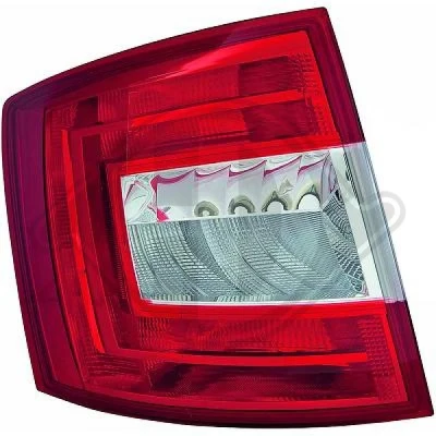 Bilde av DIEDERICHS 7832691 Baklykter venstre PY21W uten pæreholder SKODA: Octavia 3 Combi