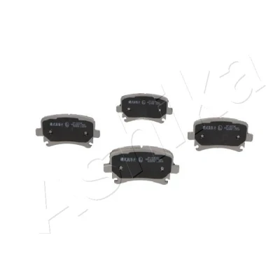 Bilde av ASHIKA 51 00 00007 Bremseklosser bakaksel klargjort for slitasjeindikator VOLKSWAGEN: Caddy 3, Passat B6 Variant, Golf 5, AUDI: A6 C6 Avant