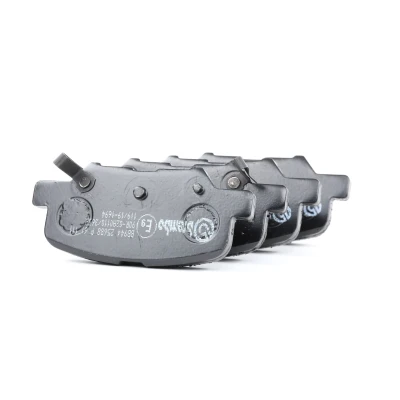 Bilde av BREMBO P 61 111 Bremseklosser med akustisk slitasjevarsel uten tilbehør MITSUBISHI: OUTLANDER 3, ASX SUV, MAZDA: 6 Sedan, Stasjonsvogn