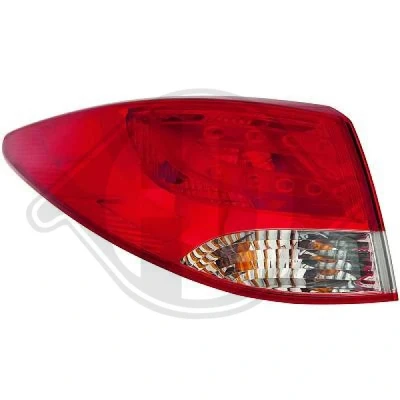 Bilde av DIEDERICHS 6861091 Baklykter venstre ytre del PY21W, P21/5W