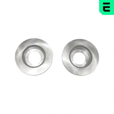 Bilde av OPTIMAL BS 4970C Bremseskiver framaksel 289 20 6/6 ventilert belagt TOYOTA: HILUX 6 Pick up, 5 4Runner, VOLKSWAGEN: Taro