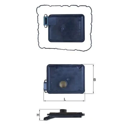 Bilde av MAHLE ORIGINAL HX 254D Automatgirfilter med tetning