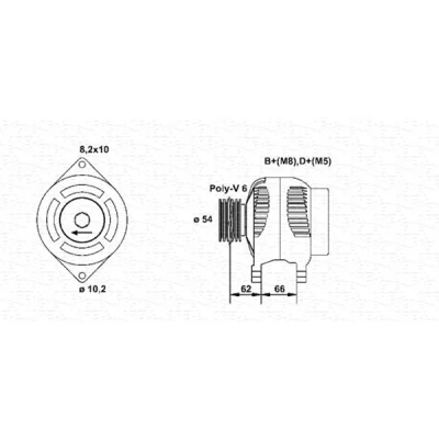 Bilde av Dynamo MAGNETI MARELLI 943356329010