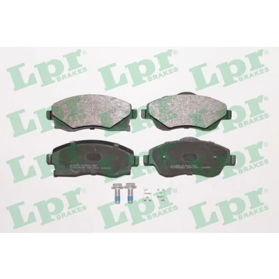 Bilde av LPR 05P1004 Bremseklosser med skruer OPEL: Combo C Varebil / Stasjonsvogn, Meriva A, Corsa Hatchback