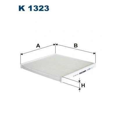 Bilde av FILTRON K 1323 Kupéfilter Partikkelfilter 215 194 19 TOYOTA: Corolla IX Hatchback, Station Wagon, Sedan