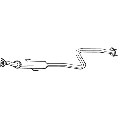 Bilde av Mellomlyddemper, honda prelude iv, 18220SS0G10, 18220SS0G11