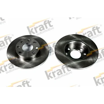 Bilde av KRAFT 6041500 Bremseskiver 236, 236,0 12,5 4 fullt ut OPEL: Vectra A Sedan, Corsa B Hatchback, Ascona C Sedan