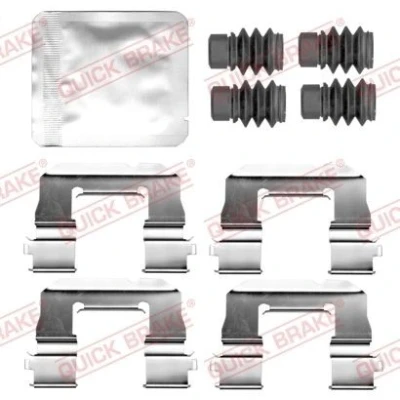 Bilde av QUICK BRAKE 109 0157 Tibehørsett, skivebremse belegg OPEL: Mokka / X, Insignia B Sports Tourer