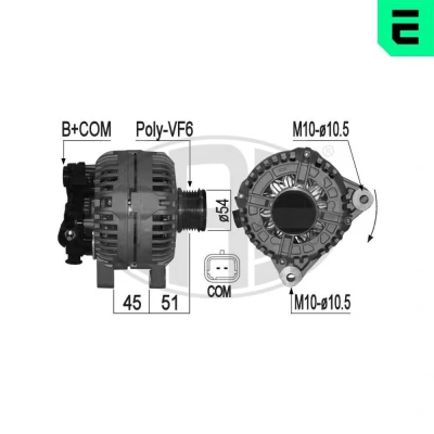 Bilde av Dynamo mini mini, clubman OE 12 31 7 794 970, 806 779