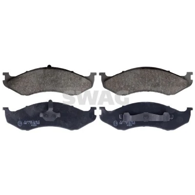 Bilde av SWAG 60 11 6197 Bremseklosser framaksel med kolbleklips JEEP: Grand Cherokee I, II, WRANGLER 2