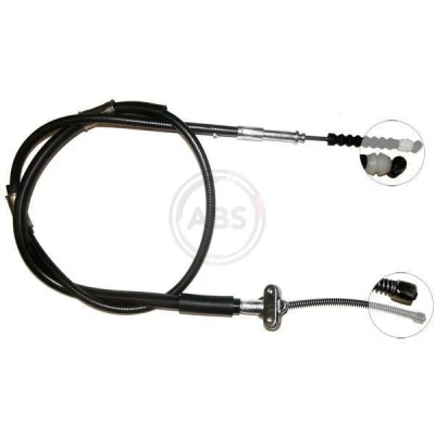 Bilde av A.B.S. K12708 Bremsekabel 1490 Trommelbrems for høyre/venstre ratt