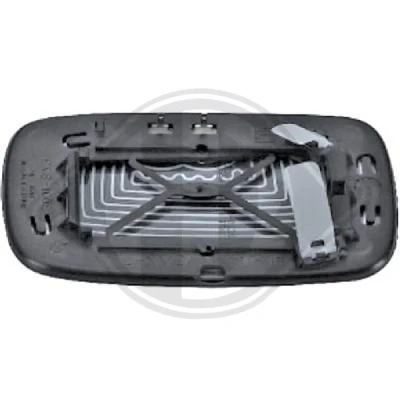 Bilde av DIEDERICHS 7614027 Speilglass venstre VOLVO: V50, S40 II