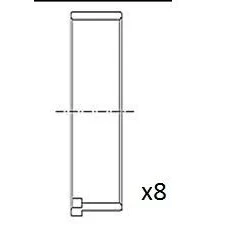 Bilde av FAI AutoParts BB2051 STD Veivaksellager