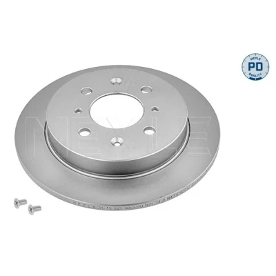 Bilde av MEYLE Bremseskive HONDA: Jazz 4, 3 bakaksel 9mm 4 100mm fullt ut Sink lamell belagt 31 15 523 0063/PD 42510T5B950,42510T5B951,42510TF0000