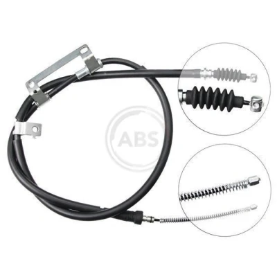 Bilde av A.B.S. K19327 Bremsekabel 1633 Trommelbrems for høyre/venstre ratt
