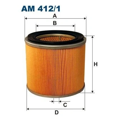 Bilde av FILTRON AM 412/1 Luftfilter 160 180 Filterinnsats