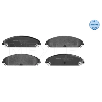 Bilde av MEYLE 025 241 6417/W Bremseklosser ORIGINAL Quality framaksel med akustisk slitasjevarsel antihyle blikk CHRYSLER: 300C Sedan